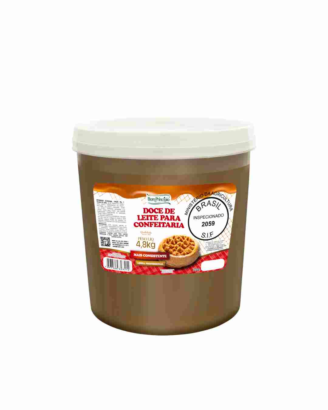 Doce de Leite Bom Principio 4,8kg